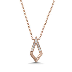 10K Diamond Kite Necklace 1