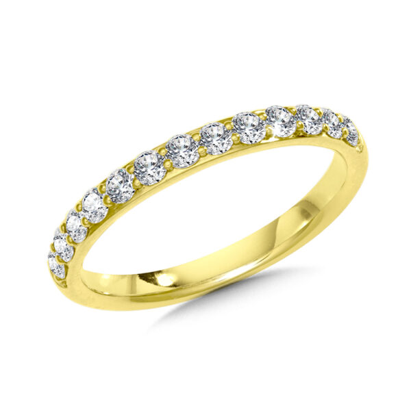 14k Yellow Gold 1/3 ctw Diamond Ring